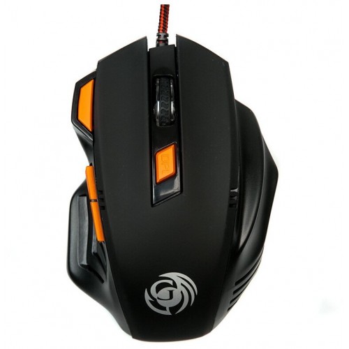 Мышь Dialog MGK-14U (черный/оранжевый) 