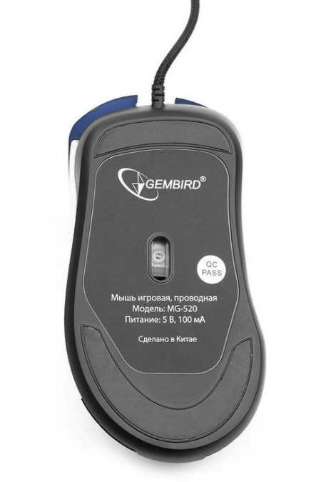 Мышь Gembird MG-520 USB (черный) 4