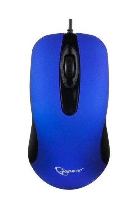 Мышь Gembird MOP-400-B USB (синий) 