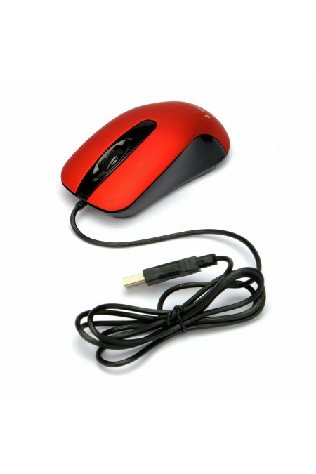 Мышь Gembird MOP-400-R USB (красный) 2