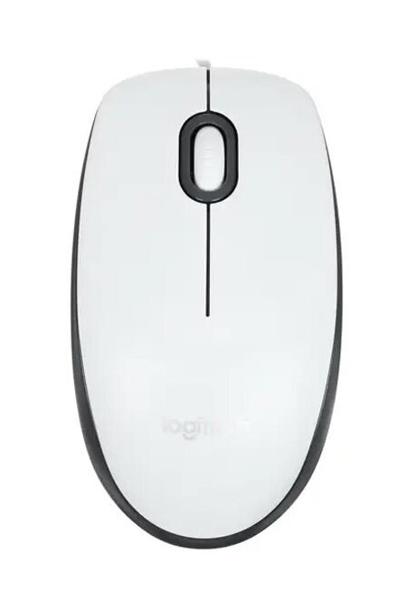 Мышь Logitech M100R (белый) 