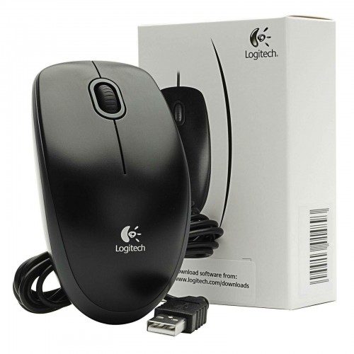 Мышь Logitech Optical Mouse B100 (910-003357) (черный) 1