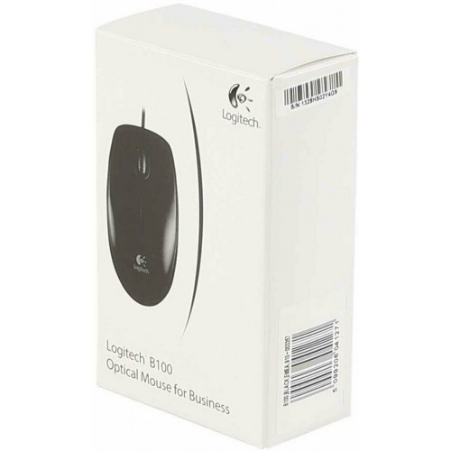 Мышь Logitech Optical Mouse B100 (910-003357) (черный) 2