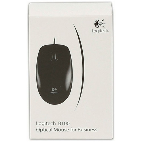 Мышь Logitech Optical Mouse B100 (910-003357) (черный) 4