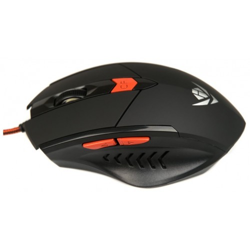 Мышь NAKATOMI MOG-11U (черный/красный) 1