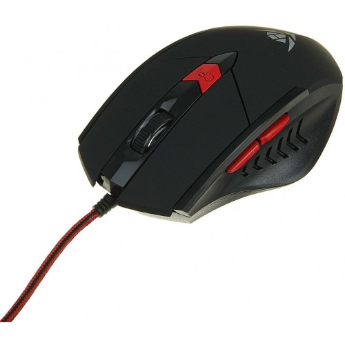 Мышь NAKATOMI MOG-11U (черный/красный) 4