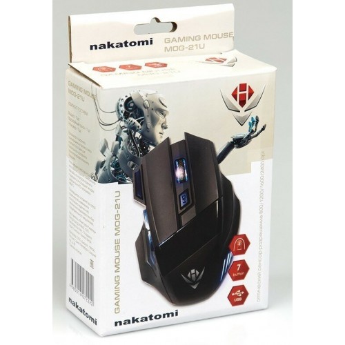 Мышь NAKATOMI MOG-21U (черный) 7