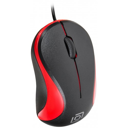 Мышь Oklick 115S (черный/красный) 3