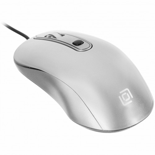 Мышь Oklick 155M (серебристый) 7