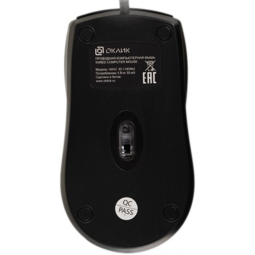 Мышь Oklick 185V2 (черный) 1