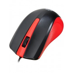 Мышь Oklick 225M (черный/красный)