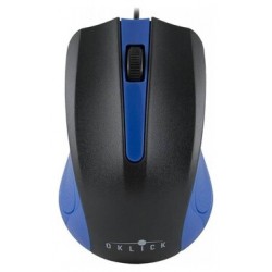 Мышь Oklick 225M (черный/синий)
