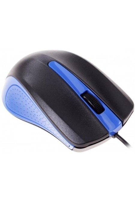 Мышь Oklick 225M (черный/синий) 