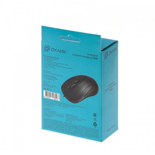 Мышь Oklick 305M (черный) 8