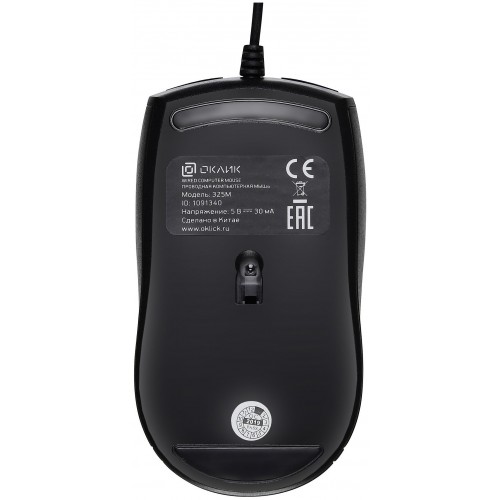 Мышь Oklick 325M USB (черный) 4