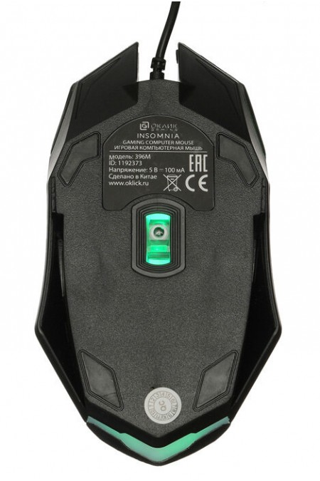 Мышь Oklick 396M Insomnia (черный) 4