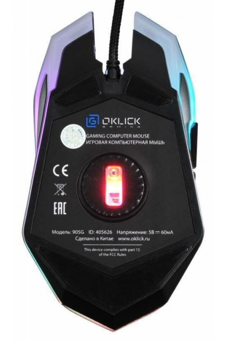 Мышь Oklick 905G (черный) 3