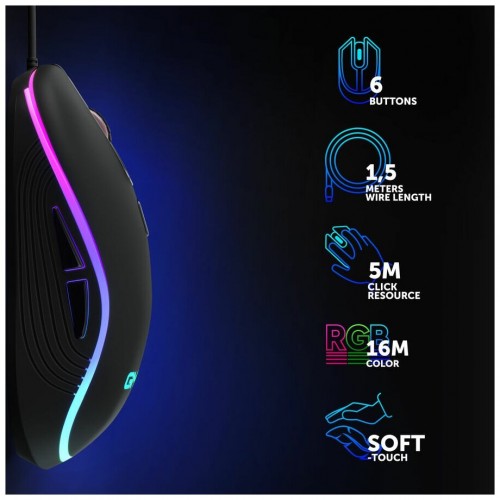 Мышь Oklick GMNG 723GM (черный) 2