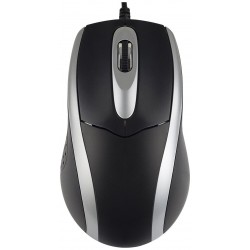 Мышь Perfeo Tour PF-A4751 USB (черный/серебристый)