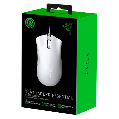 Мышь Razer DeathAdder Essential (белый) 5
