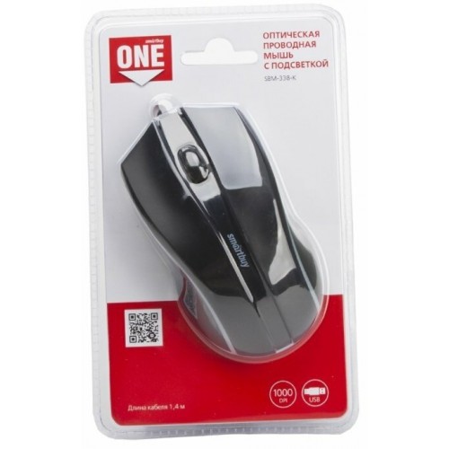 Мышь SMARTBUY ONE 338 (SBM-338-K) (черный) 7