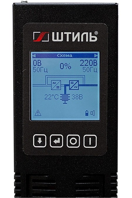 Источник бесперебойного питания Штиль STR1102L 1800Вт 2000ВА (черный) 9