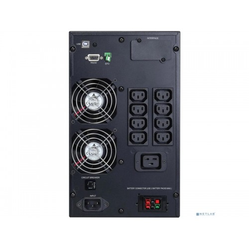 ИБП с двойным преобразованием Powercom Macan Comfort MAC-2000 (черный) 6