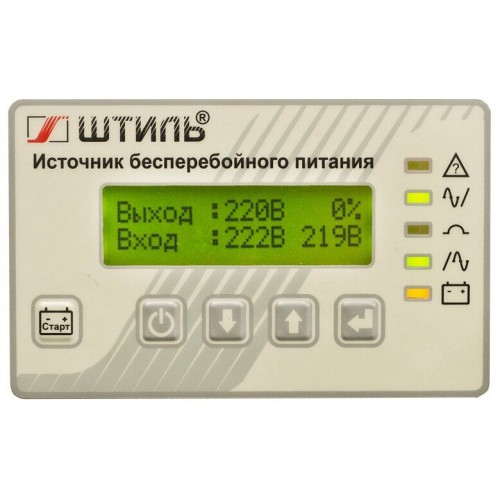 ИБП с двойным преобразованием Штиль SR1110L (серый) 7