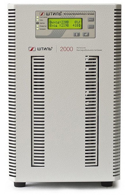 ИБП с двойным преобразованием Штиль ST1102SL (серый) 