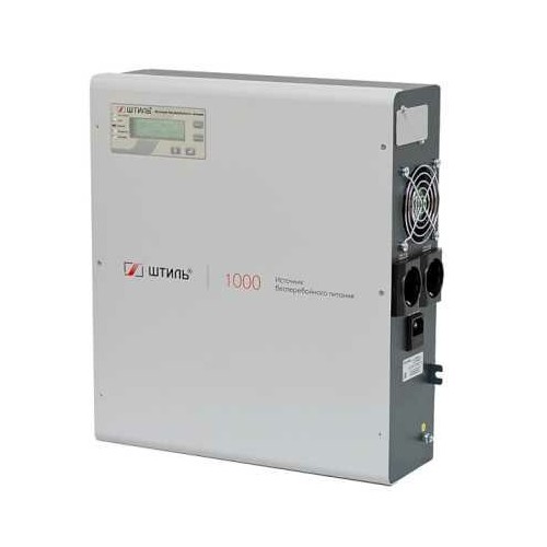 ИБП с двойным преобразованием Штиль SW1000L (серый) 4