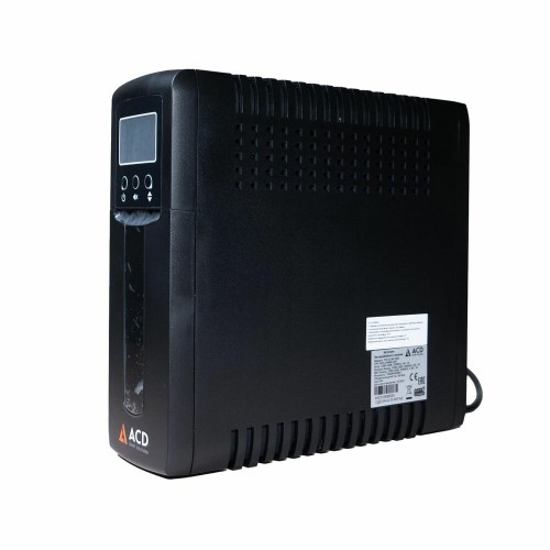 Интерактивный ИБП ACD PW-Slim 1000 (черный) 2