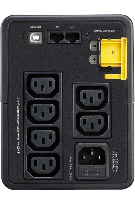 Интерактивный ИБП APC by Schneider Electric BX950MI 520Вт 950ВА (черный) 1