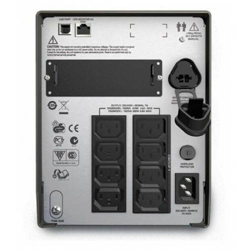 Интерактивный ИБП APC by Schneider Electric Smart-UPS SMT1500RMI2U (черный) 6