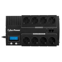 Интерактивный ИБП CyberPower BR1000ELCD (черный)