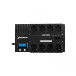 Интерактивный ИБП CyberPower BR1000ELCD (черный)