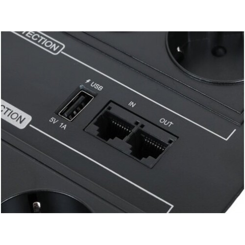 Интерактивный ИБП CyberPower BR1000ELCD (черный) 3