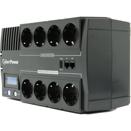 Интерактивный ИБП CyberPower BR1000ELCD (черный) 5