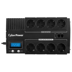 Интерактивный ИБП CyberPower BR700ELCD (черный)