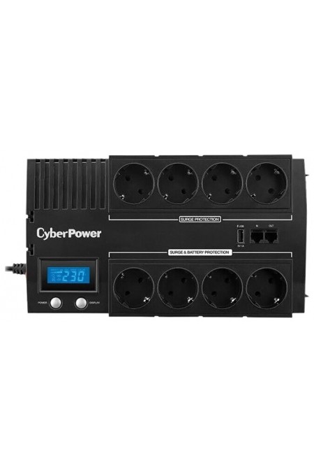 Интерактивный ИБП CyberPower BR700ELCD (черный) 1