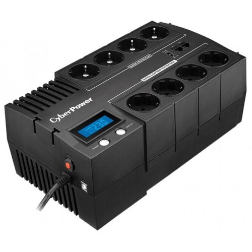 Интерактивный ИБП CyberPower BR700ELCD (черный) 2