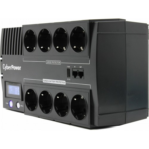 Интерактивный ИБП CyberPower BR700ELCD (черный) 6