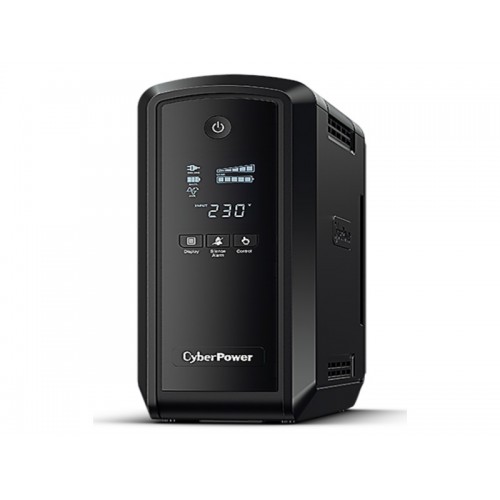 Интерактивный ИБП CyberPower CP900EPFCLCD (черный) 
