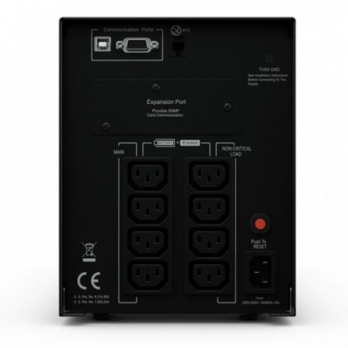 Интерактивный ИБП CyberPower PR 1000LCD (черный) 1