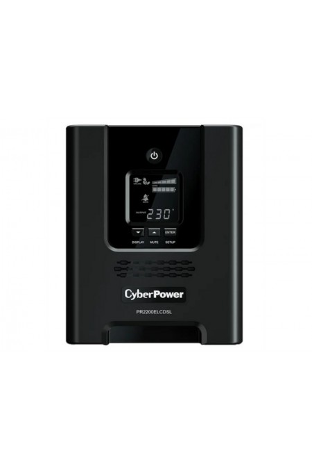 Интерактивный ИБП CyberPower PR2200ELCDSL (черный) 
