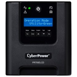 Интерактивный ИБП CyberPower PR750ELCD (черный)