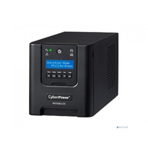 Интерактивный ИБП CyberPower PR750ELCD (черный) 3