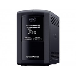 Интерактивный ИБП CyberPower VP1000EILCD (черный)