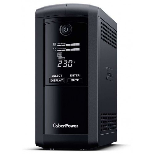 Интерактивный ИБП CyberPower VP1000EILCD (черный) 5