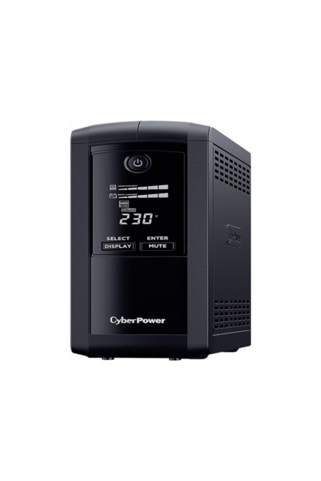 Интерактивный ИБП CyberPower VP1000ELCD (черный) 