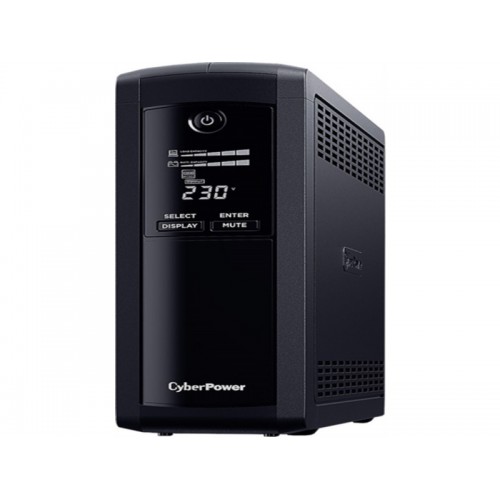 Интерактивный ИБП CyberPower VP1200ELCD (черный) 